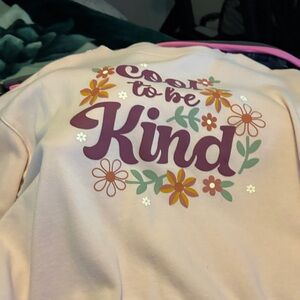 Wonder Nation Pink 'Cool to Be Kind' Sweatshirt
